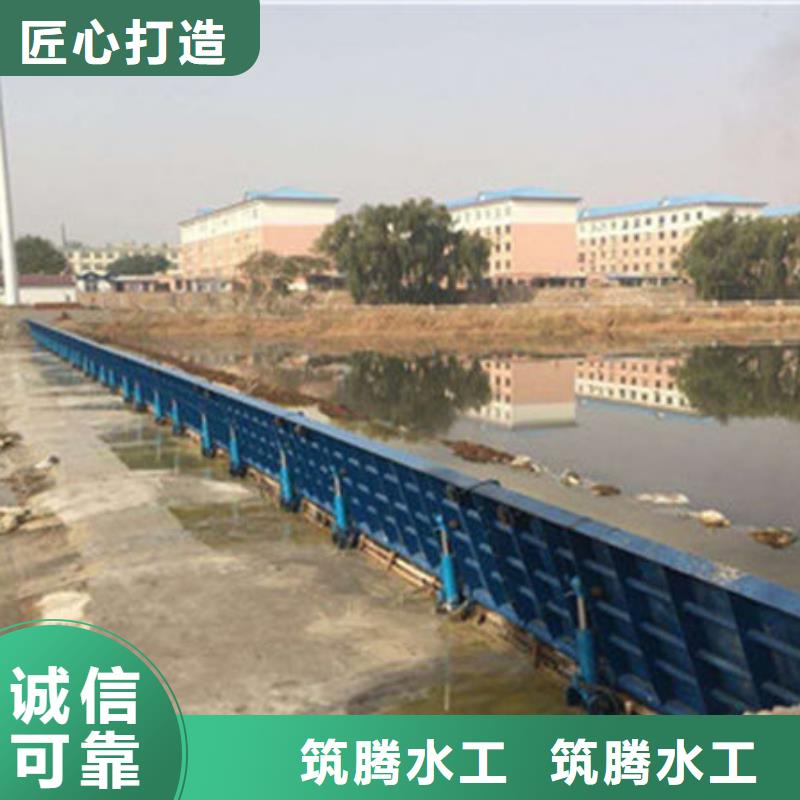 液压翻板闸门细节展示